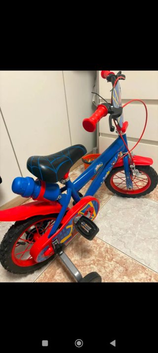 Bicicleta infantil Spiderman