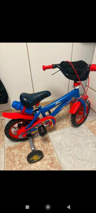 Bicicleta infantil Spiderman