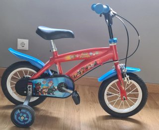 Bicicleta Patrulla Canina niño/a