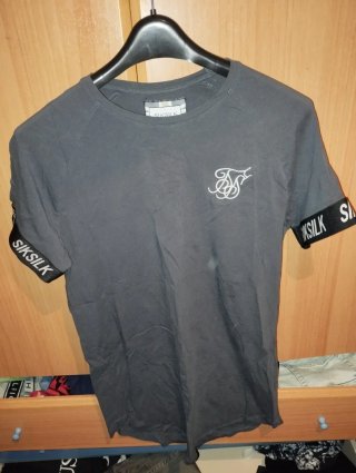 Camiseta SikSilk Negra Talla M