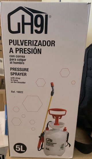 PULVERIZADOR A PRESIÓN ORION91OFICIAL 5 LITROS