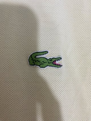 Polo Lacoste Talla 54 Beige