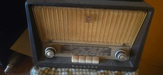 Radio Philips Válvulas Antigua