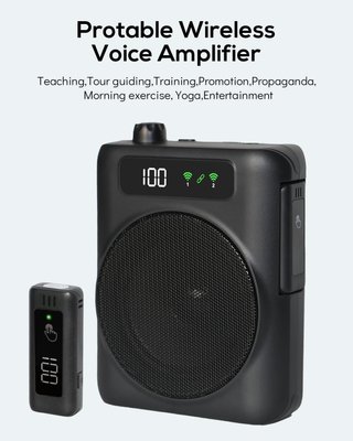 Amplificador de voz con micrófono inalámbrico