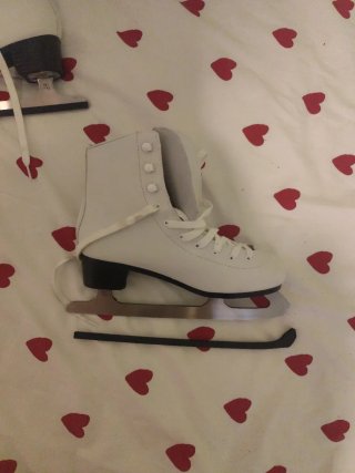 Patines sobre hielo + bolsa