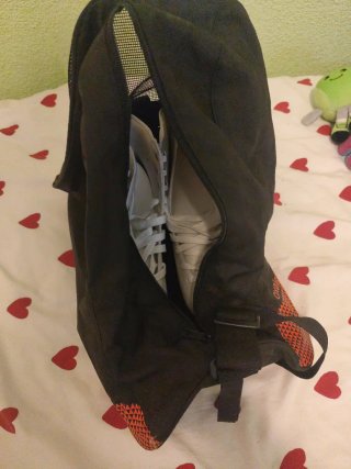 Patines sobre hielo + bolsa