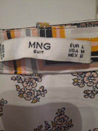 Falda larga Mango multicolor