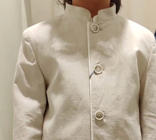 Traje de lino para niño