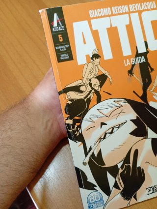 FUMETTO ATTICA VOLUME N 5 ANNO 2021