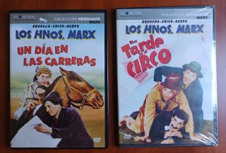 LOTE 10 PELÍCULAS HERMANOS MARX. DVD.
