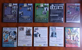 LOTE 10 PELÍCULAS HERMANOS MARX. DVD.
