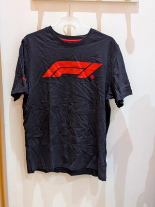 Camiseta Oficial Formula 1 Puma Negra Roja