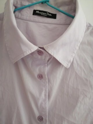 2 Camisas Massimo Dutti (Azul y Lila)