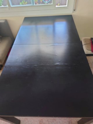 Mesa comedor Ikea BJURSTA madera oscura