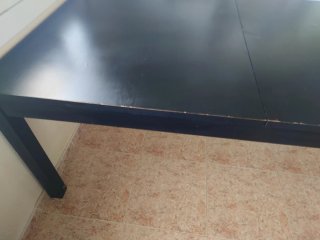 Mesa comedor Ikea BJURSTA madera oscura