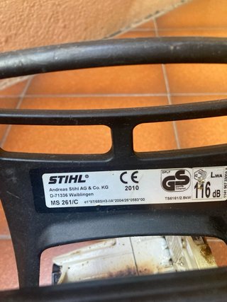 Stihl MS 261C Motosierra para repuestos