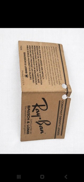 Pack 2 Gafas Ray-Ban Aviador Vintage Marrón