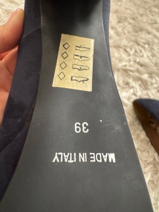 Decolleté tg 39 Geneve Made in Italy