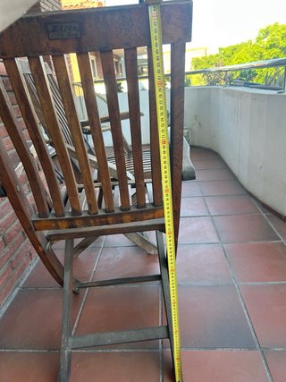 2 Sillas de Madera Teka