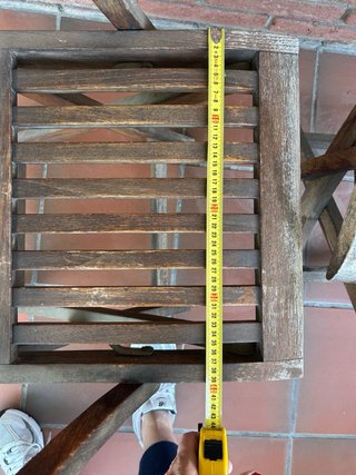 2 Sillas de Madera Teka