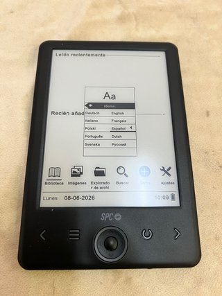 SPC Dickens Light 2 - Ebook con pantalla iluminada