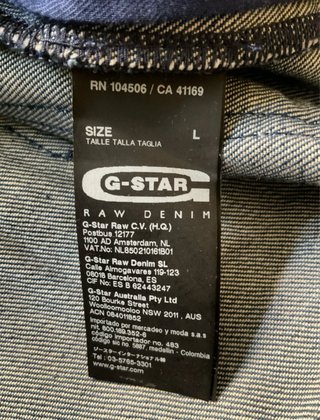 Chaqueta vaquera hombre de G-Star Raw (L)