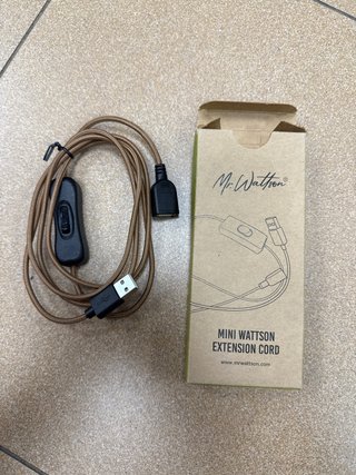 Cable USB con interruptor Mr. Wattson