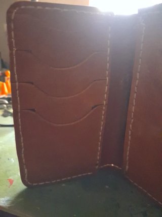 Cartera de cuero