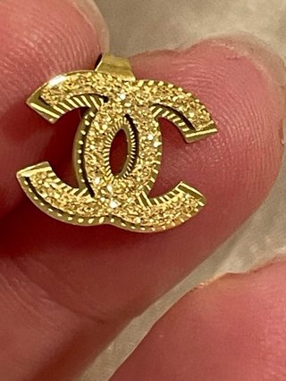 Pendientes Chanel Dorados