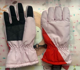 GUANTES NIEVE ROSAS