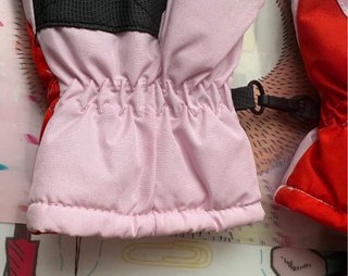 GUANTES NIEVE ROSAS
