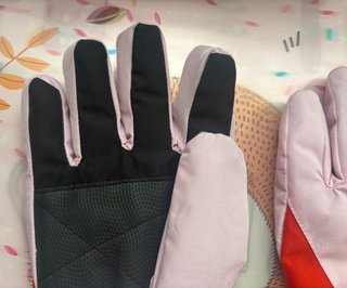 GUANTES NIEVE ROSAS