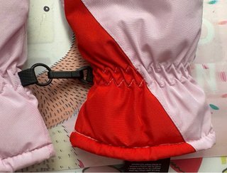 GUANTES NIEVE ROSAS