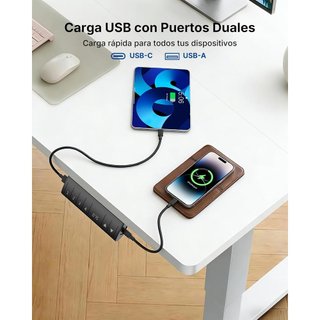 Escritorio elevable motorizado 120x80 NUEVO