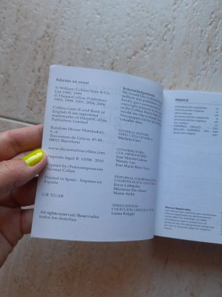 Diccionario español - inglés