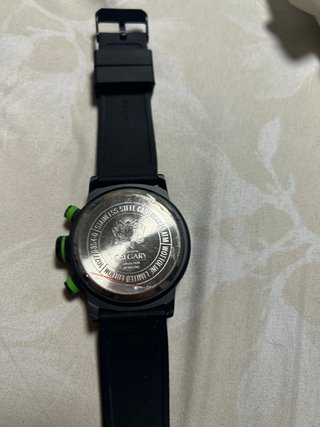 Reloj Calgary Negro y Verde