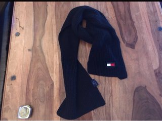 Sciarpa Tommy Hilfiger Nera Unisex