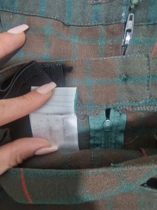 Falda de cuadros Santa Faz  varias tallas