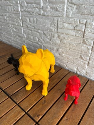 Figura de perro 3D (hay de distintos tamaños)
