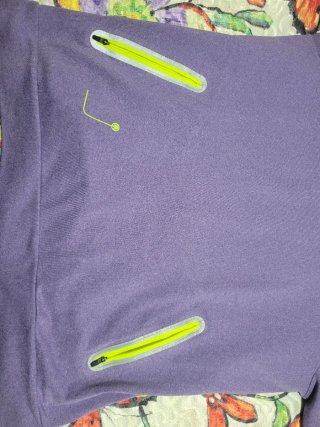 Sudadera Kalenji Morada y Verde