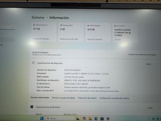Portátil HP ZBook | i7 32Gb Rtx Quadro 3000