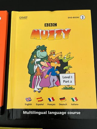 Curso Idiomas BBC MUZZY DVD y CD ROM