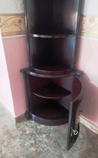 RINCONERA DE MADERA DE CAOBA