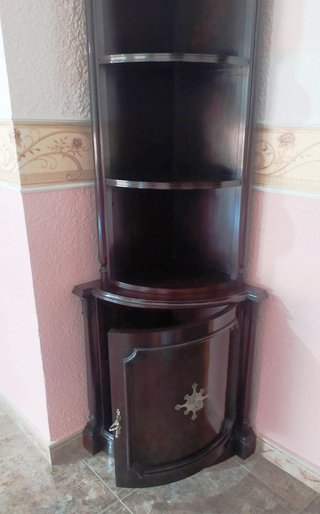 RINCONERA DE MADERA DE CAOBA
