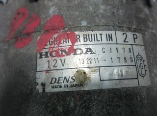 Honda 1583857 alternador 1022111780 hr-v 1.6 16v
