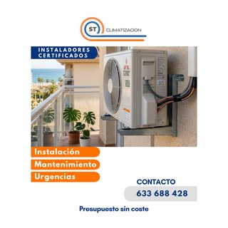 Instalador aire acondicionado certificado