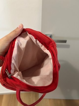 Borsa Hello Kitty rossa in tessuto