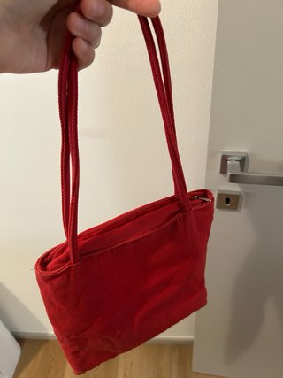 Borsa Hello Kitty rossa in tessuto