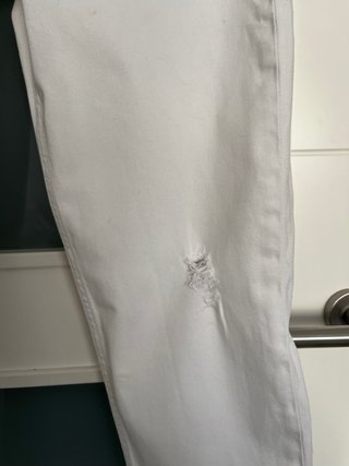 Pantalón H&M blanco roto Talla 164 cm