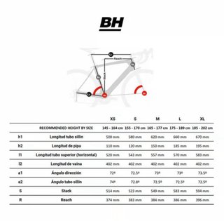 Bicicleta de carretera BH Carbono